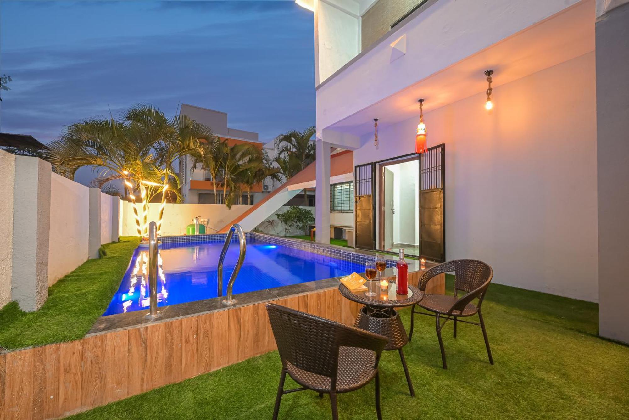Ll Empyrean Stay II Luxury Ll Celestial Unicorn Villa Ll 3Bhk Ll Ac Ll Private Big Pool Ll Лонавала Экстерьер фото