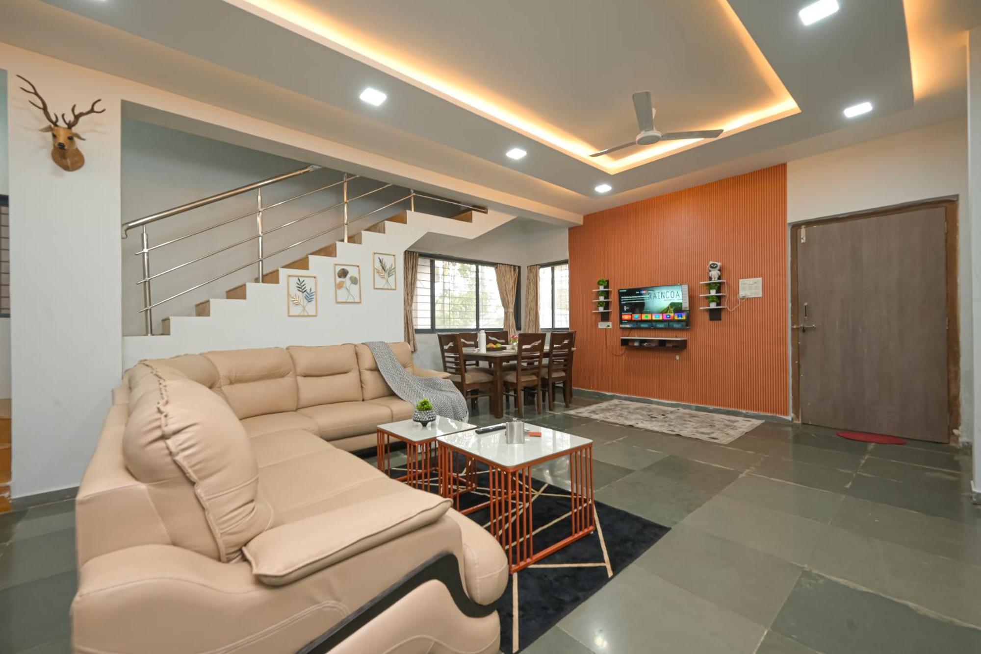 Ll Empyrean Stay II Luxury Ll Celestial Unicorn Villa Ll 3Bhk Ll Ac Ll Private Big Pool Ll Лонавала Экстерьер фото