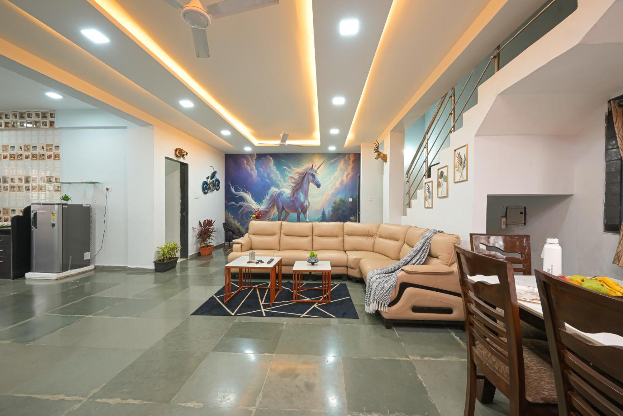 Ll Empyrean Stay II Luxury Ll Celestial Unicorn Villa Ll 3Bhk Ll Ac Ll Private Big Pool Ll Лонавала Экстерьер фото